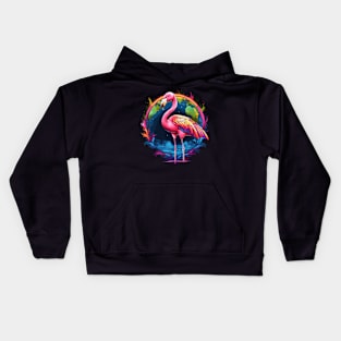 Flamingo Earth Day Kids Hoodie